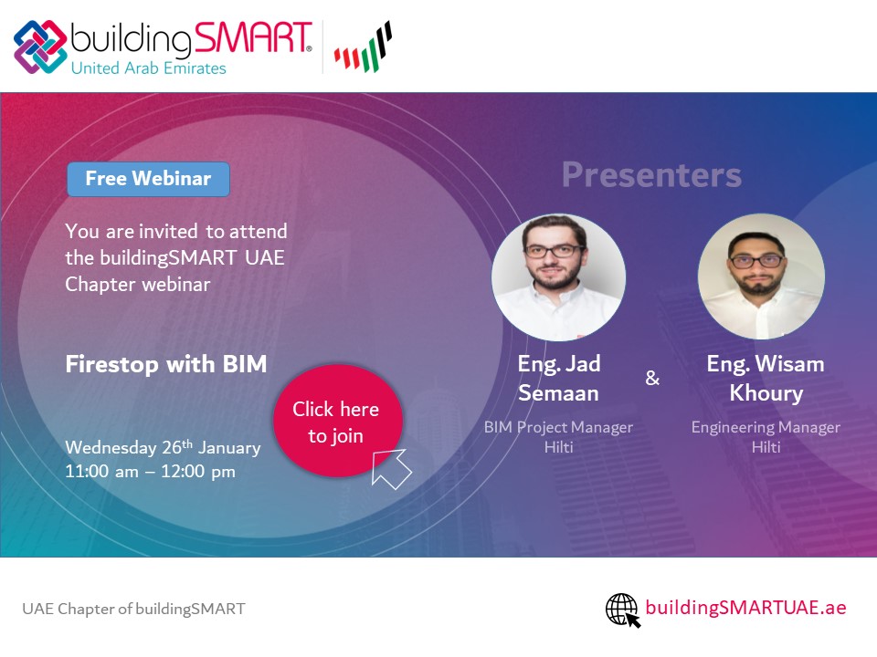 buildingSMART UAE Chapter Webinar